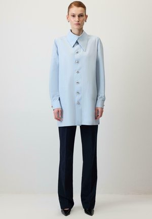 METAL BUTTONED - Skjortebluser - light blue