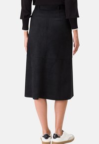 zero A-vonalú szoknya - black beauty
