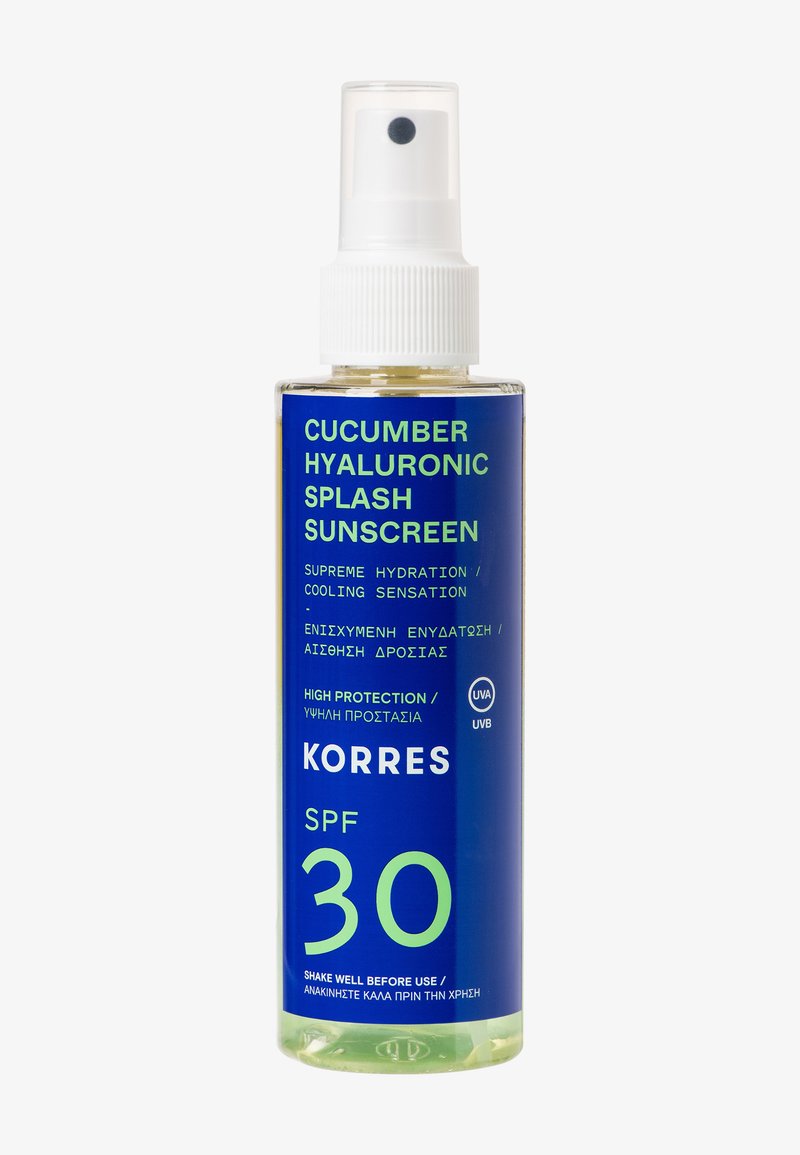 KORRES CUCUMBER HYALURONIC SPLASH SPLASH 2-PHASE SUN PROTECTION SPRAY SPF30 - Protector solar