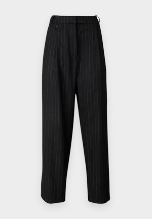 MUNTHE EDIE - Pantalon classique - black