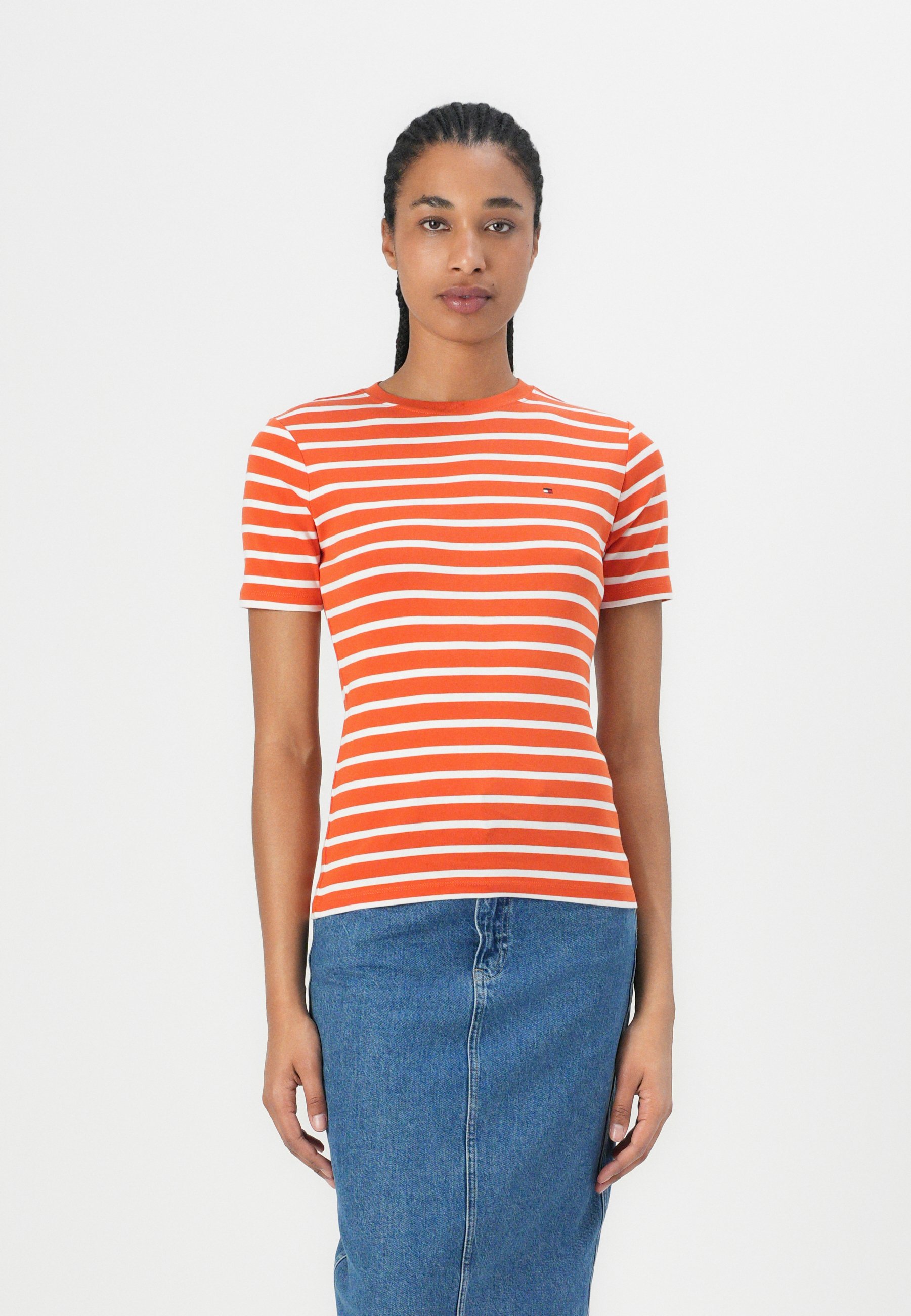 Tommy Hilfiger SLIM CODY - T-shirt print - classic breton