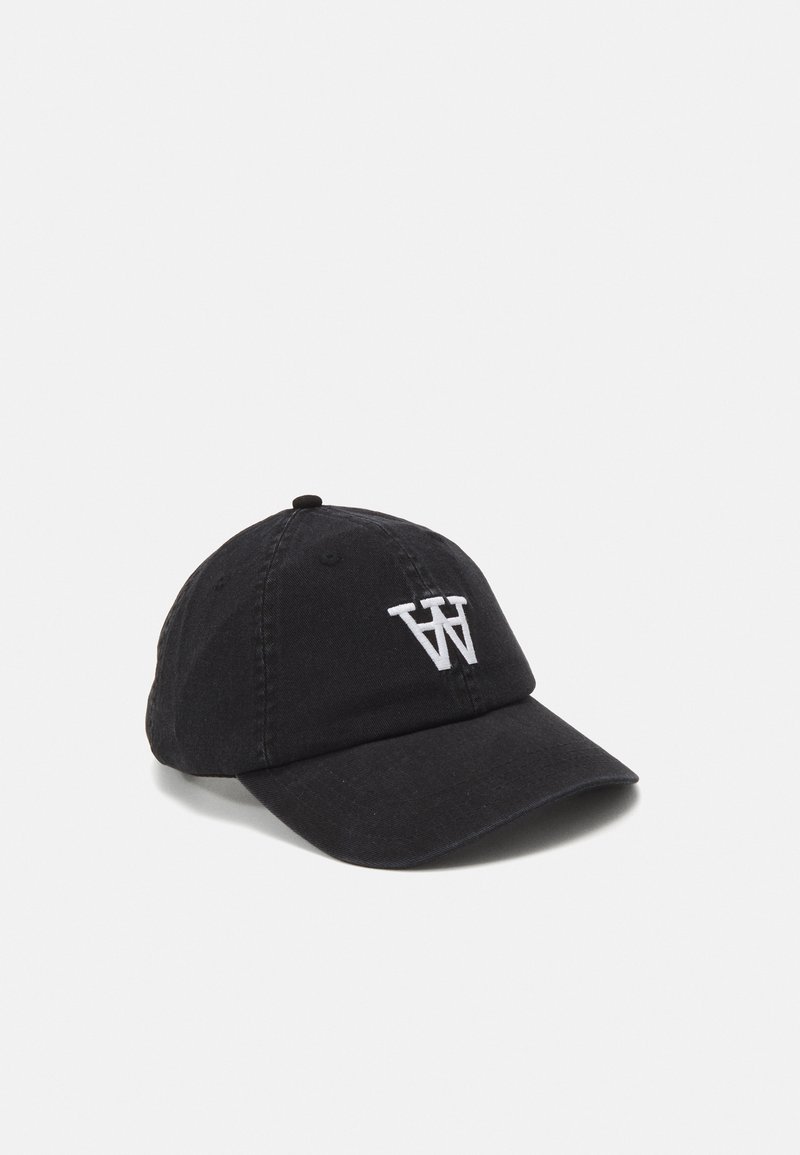 Double A by Wood Wood - ELI EMBROIDERY UNISEX - Gorra - black, Ampliar