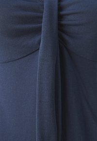 Gina Tricot TIE FRONT LONG SLEEVE - Top - peacoat