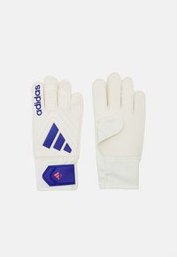 adidas Performance COPA GOALKEEPER GLOVES CLUB - Guanti da portiere - white/lucid blue/solar red