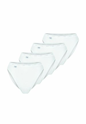 BASIC TAI TAILLENSLIP SANFTE KLASSISCHER 4ER PACK - Briefs - weiß