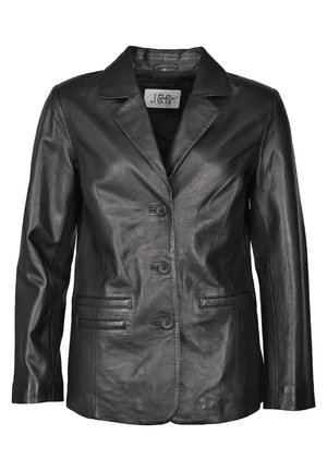 Leren jas - black
