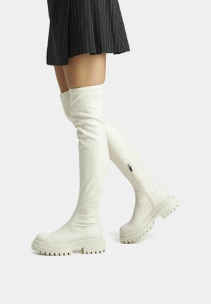 Botas mosqueteras - off-white