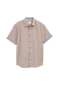 Overhemd - mocha brown chambray