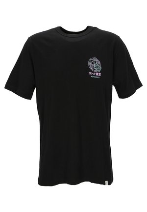 Print T-shirt - beauty black