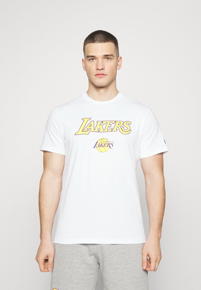 New Era NBA TEAM LOGO TEE LOS ANGELES LAKERS - T-shirts med print - los ...