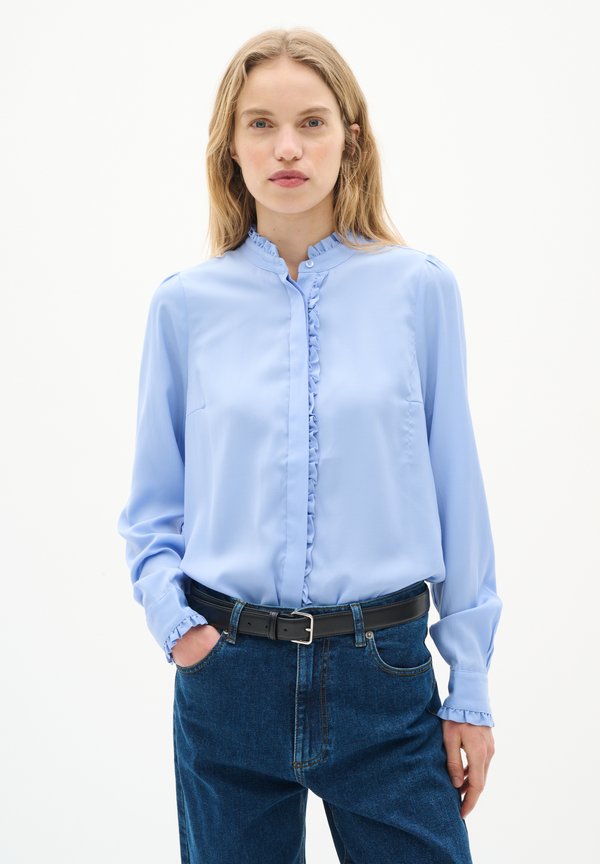 VIDENZO - Hemdbluse - cornflower