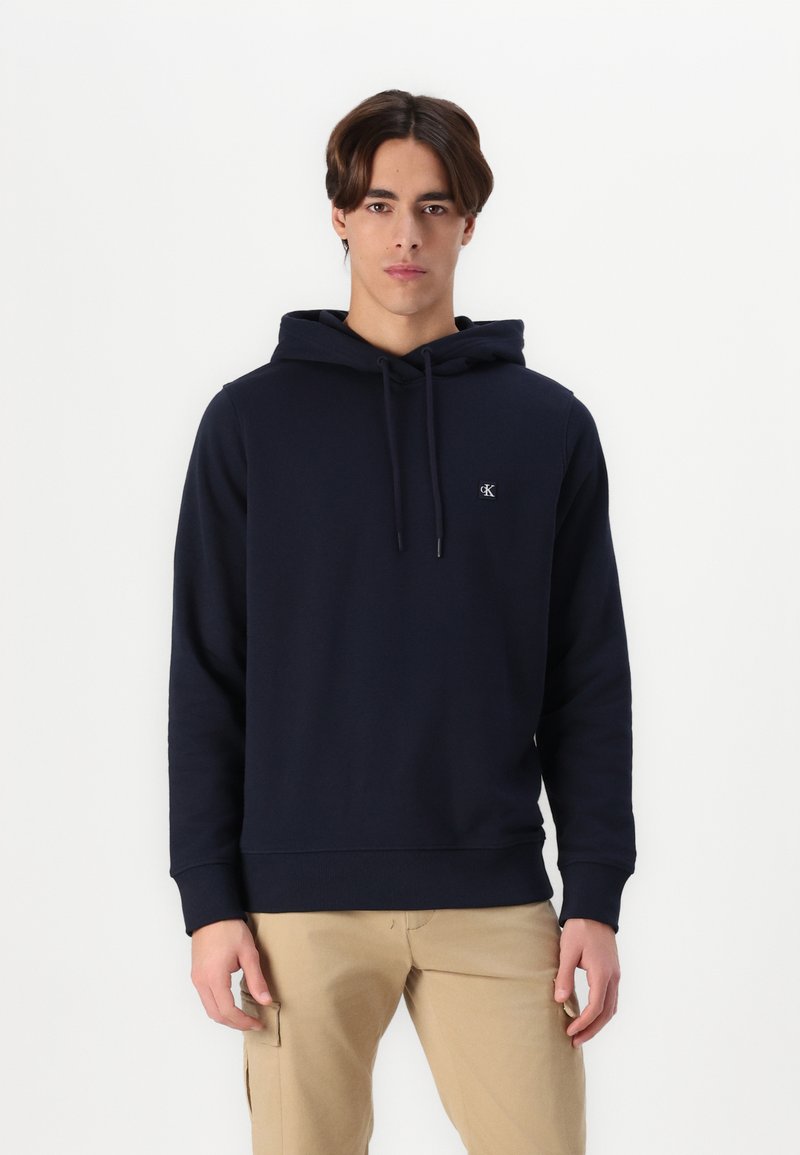 Calvin Klein Jeans BADGE HOODIE - Felpa - night sky