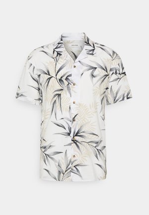 JJGREG PLAIN - Camisa - cloud dancer