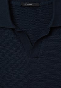 Calliope TESSUTO OPERATO - Polo - blu notte