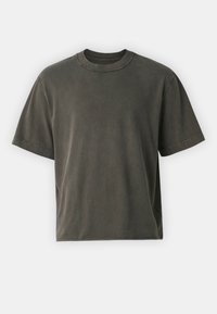 Abercrombie & Fitch VINTAGE BLANK CROP WASH - Basic T-shirt - after dark acid