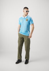 adidas Performance BELGIUM 24 HOME - Football shirt - semi blue burst