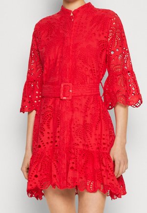 Vestido camisero - red