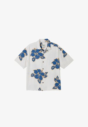 FatFace, REGULAR FIT - SHORT SLEEVE RELAXED FIT LARGE HAWAIIAN FLORAL SHIRT . - Camicia - natural