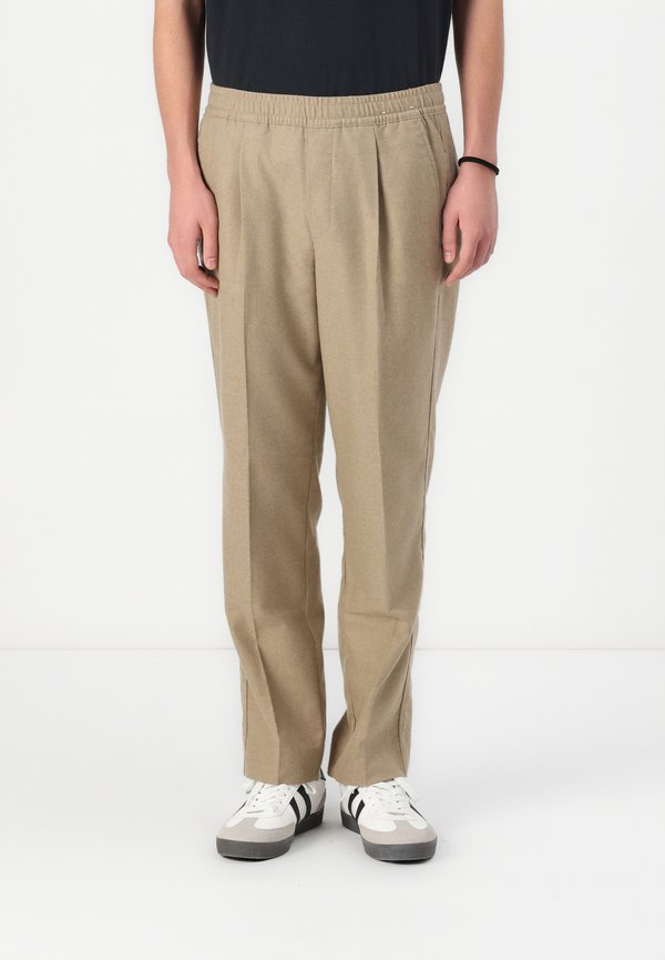 Loose Pull-On Pant - Trousers - camel