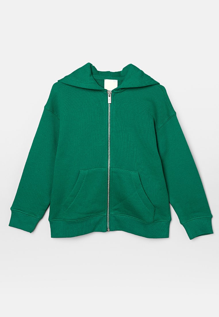 Armani Exchange Sweater met rits groen