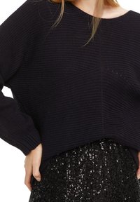 comma casual identity Trui - dark blue