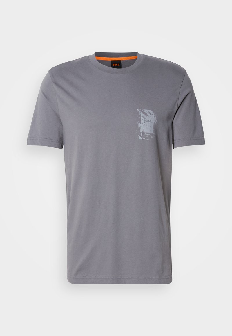 Boss T-shirt basic grijs