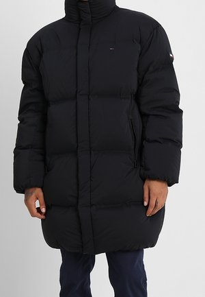 Abrigo de plumas - black