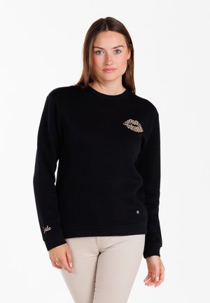 Sweatshirt - black
