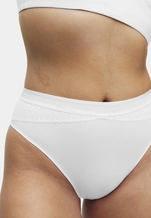 2PK LIGHT CONTROL RICH HIGH LEG - Slip - white