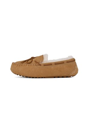 SHEEPSKIN MOCASSIN - Moccasins - tan