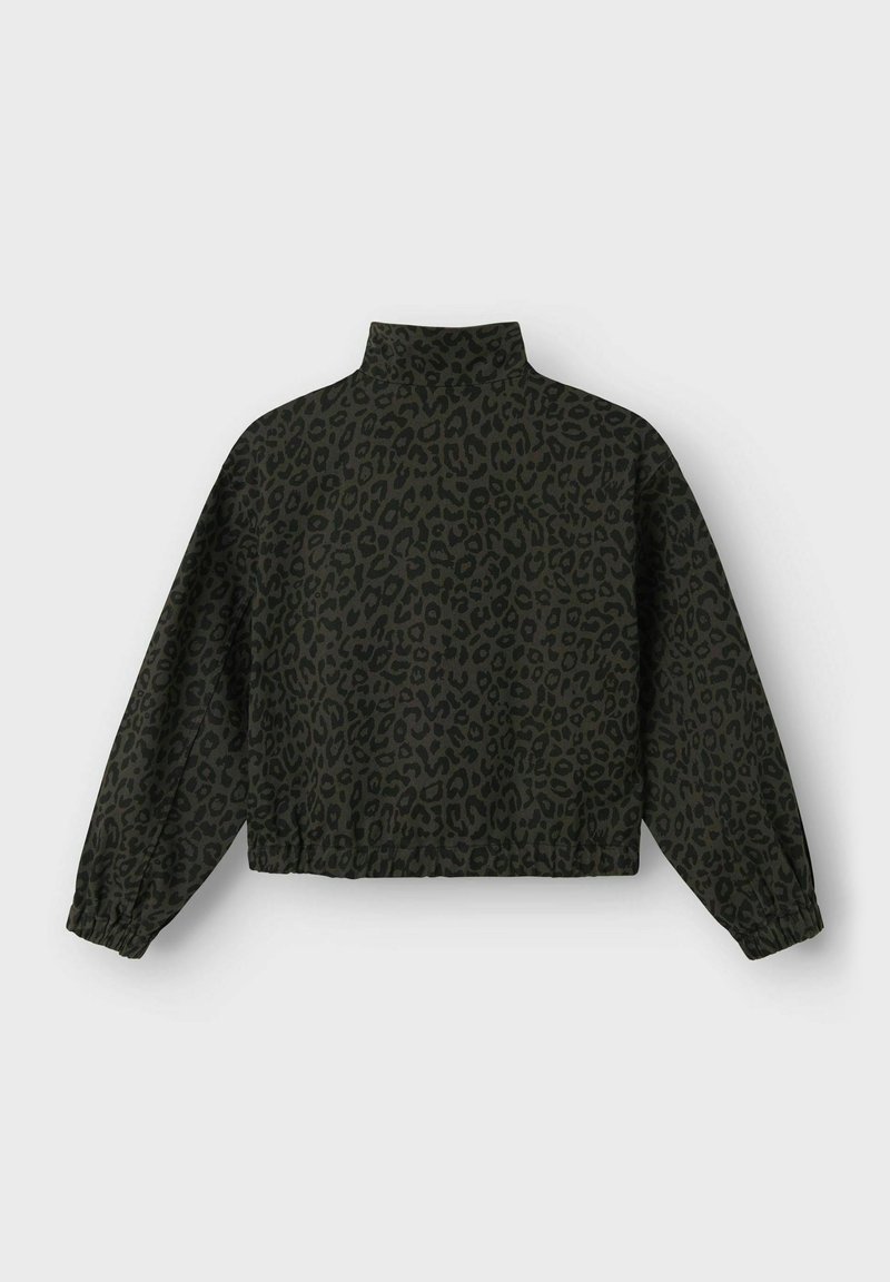 Veste Fausse Fourrure NAME IT - Courte - Fille - 100% Polyester - Col Haut Manches Longues