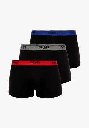 s.Oliver 3 PACK - Trunks - light yellow embro