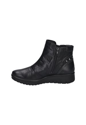 Wedge Ankle Boots - schwarz
