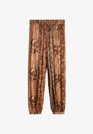 Next, Stoffhose - rust paisley print