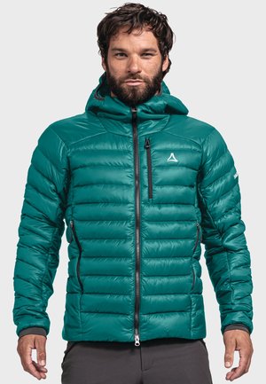 Down jacket -  grün
