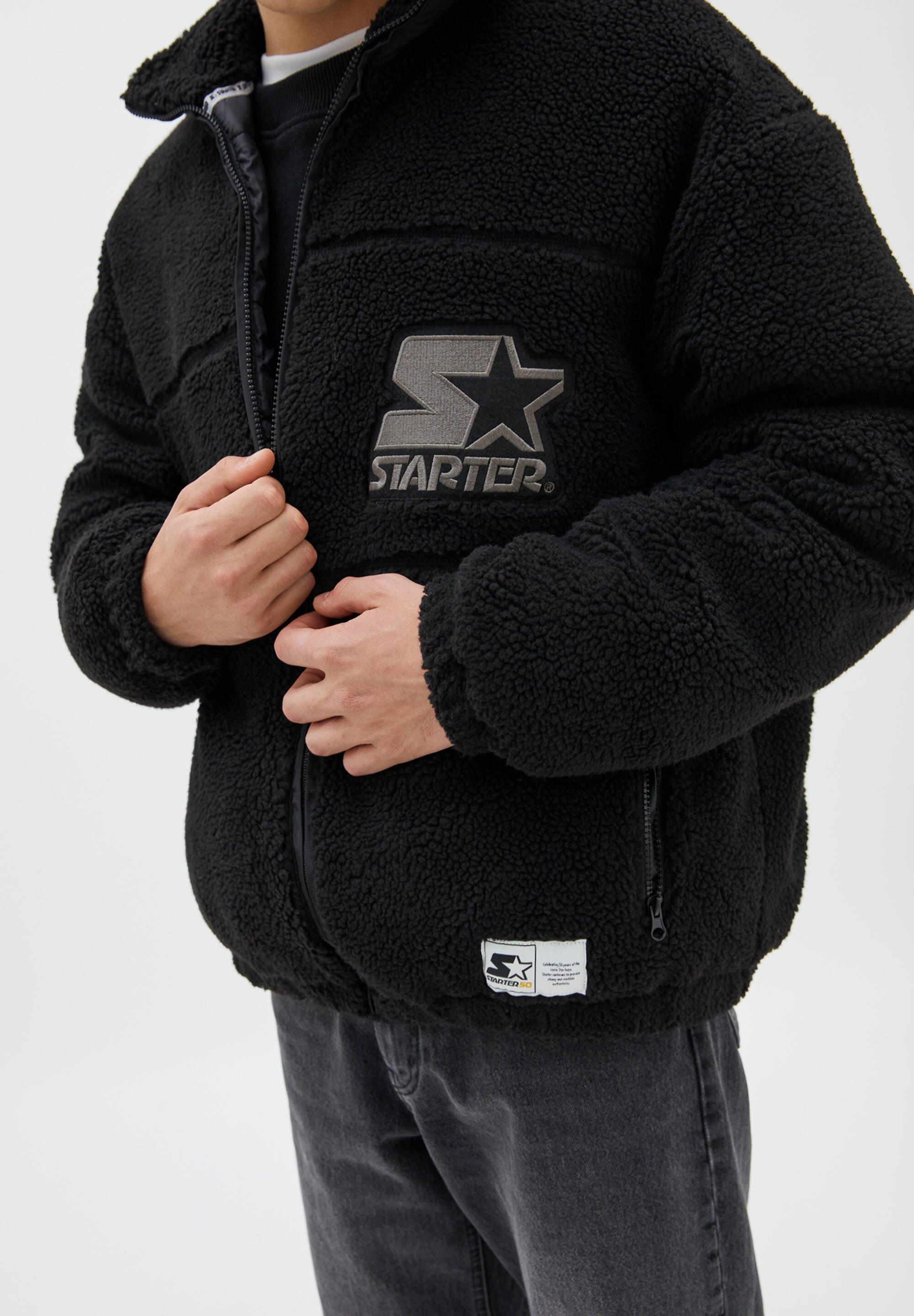 starter brand fleece jackets