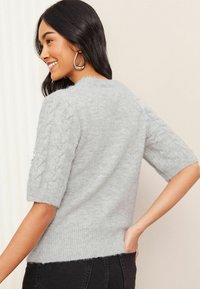 Friends Like These REGULAR FIT - EMBELLISHED - Trükipildiga T-särk - grey