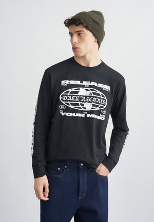 RELEASE YOUR MIND - Pikkade varrukatega topp - black