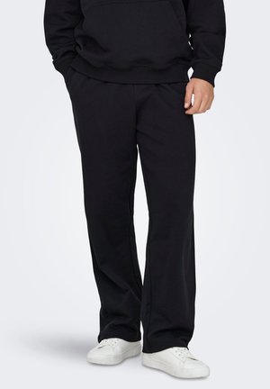JOGGING ONSLUCAS LOCKER GESCHNITTEN - Træningsbukser - black