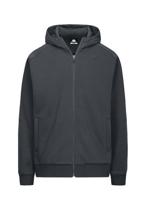 Felpa con zip - grey ink