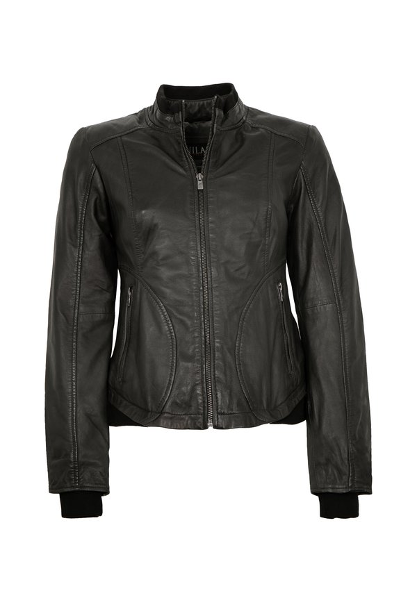 BENICE - Lederjacke - schwarz