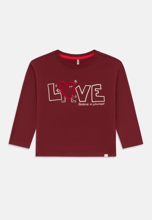 KMGGUDRUN LIFE LOOSE - Camisola de manga comprida - bordeaux