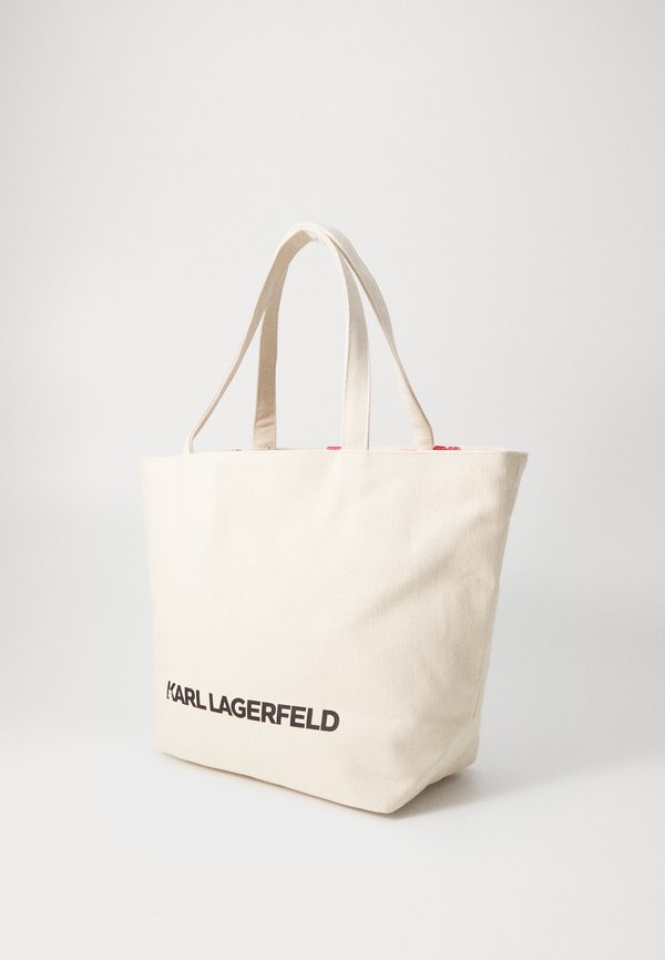 HEARTS REVERSIBLE  - Tote bag - natural4