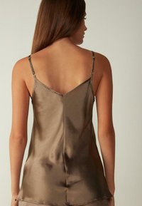 Intimissimi MIT V-AUSSCHNITT - Nattøj trøjer - braun/ walnut brown