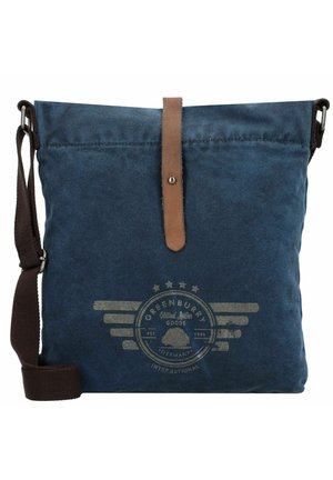 VINTAGE AVIATOR  - Cross body bag - blue