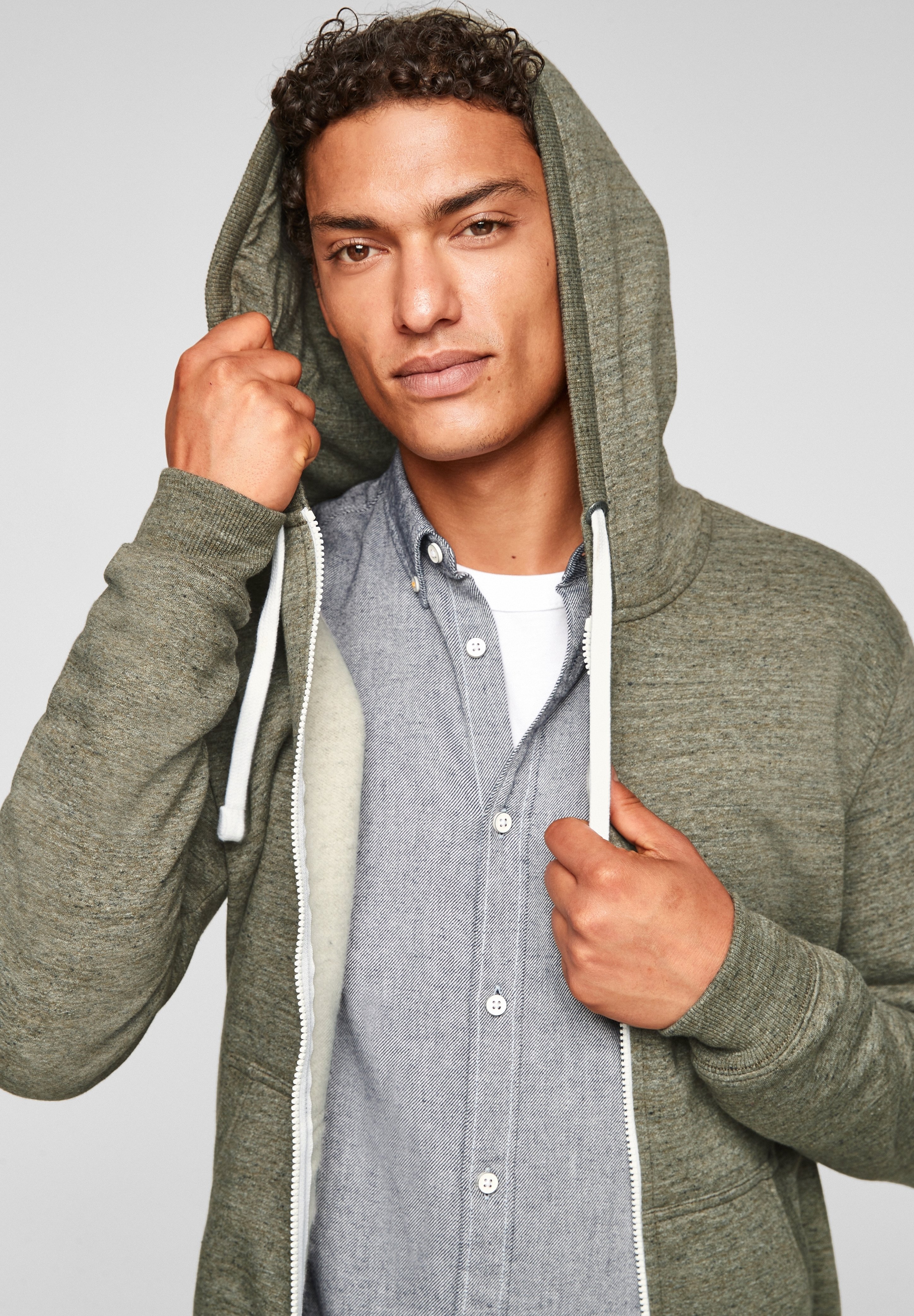 Homme Sweat à capuche zippé Homme Sweat à capuche zippé