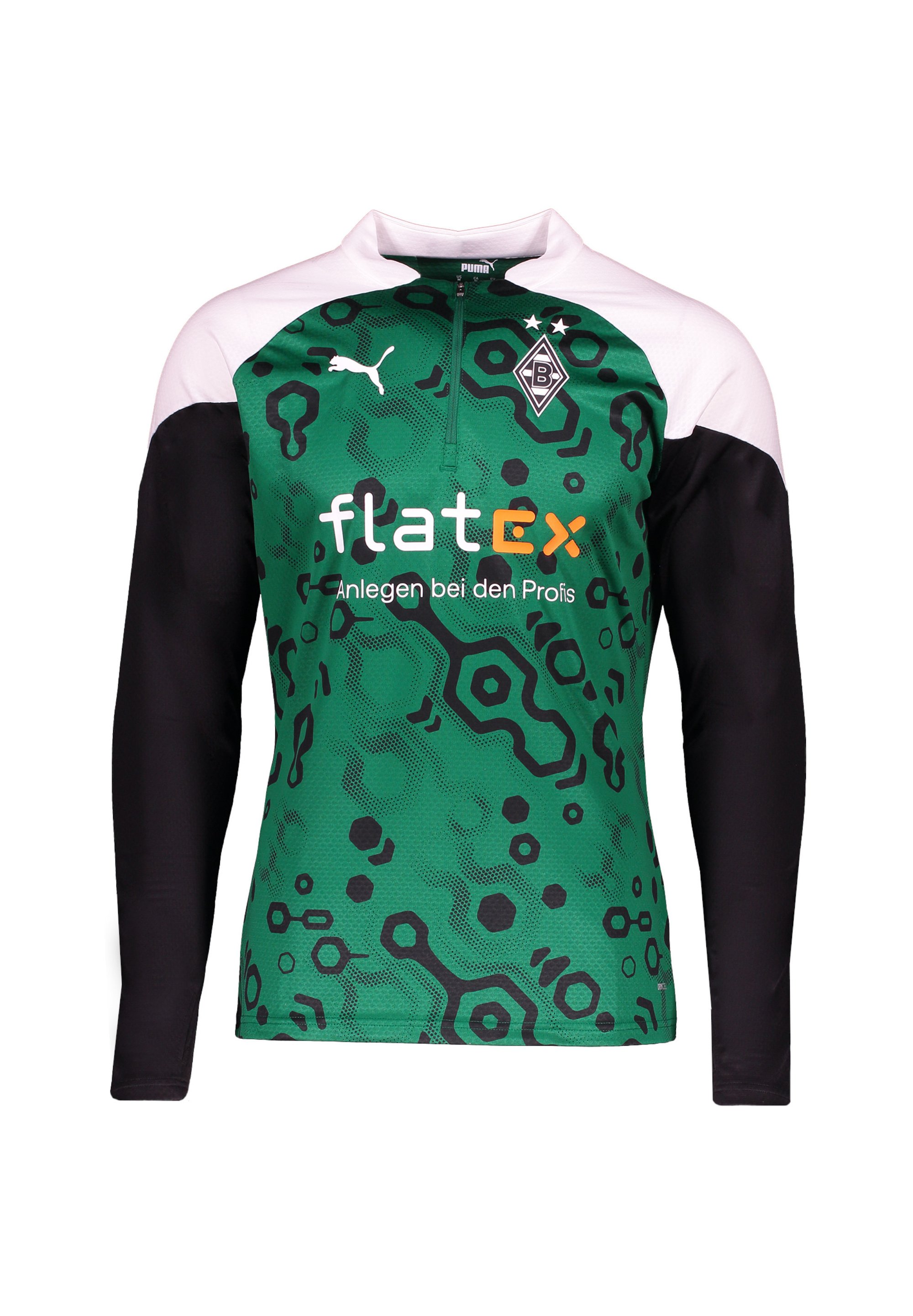 Puma REPLICAS - NATIONAL BORUSSIA MÖNCHENGLADBACH HALFZIP MIT 