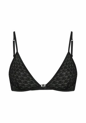 KARL LAGERFELD, KARL LAGERFELD UNDERWEAR TOP AUTOGRAPH MESH TRIANGLE - Soutien-gorge triangle - mesh
