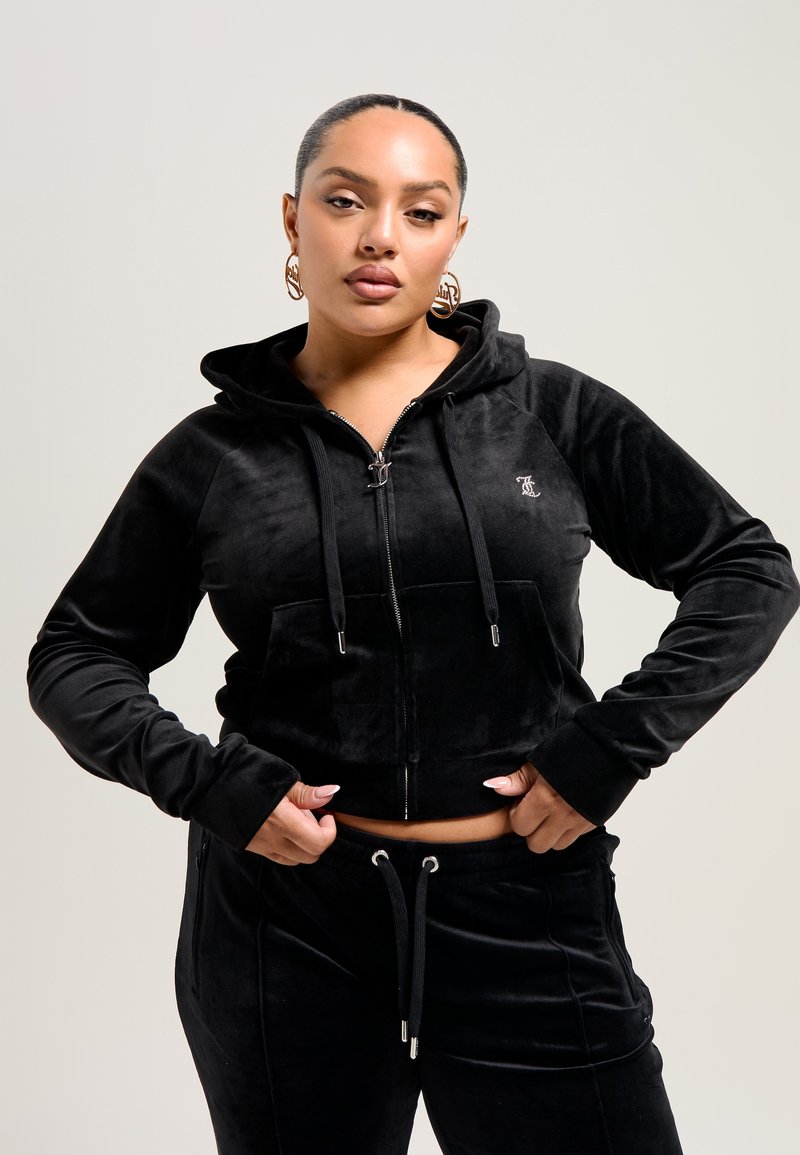 Hoodie Women Juicy Juicy Couture Embroidered-logo Zip-up Hoodie