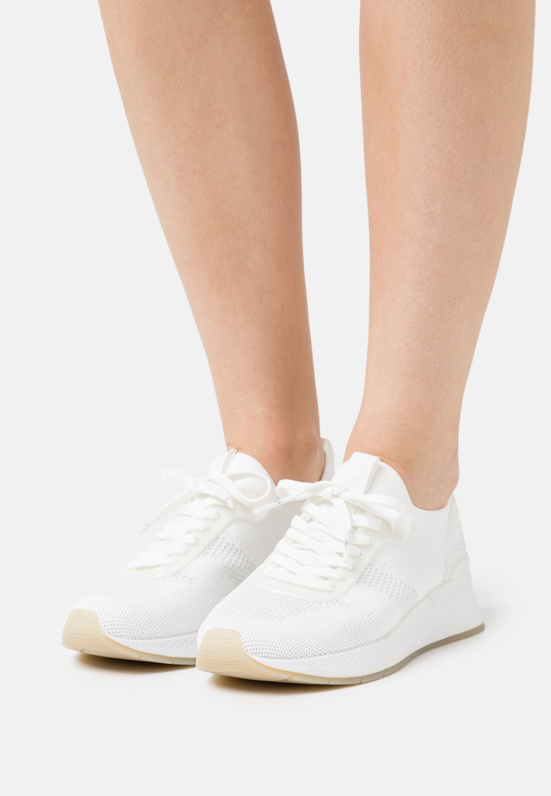 Tamaris Fashletics Sneakers laag - white/silver/wit - Zalando.nl